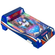 Retro Arcade Electronic: Pinball - Tabletop Game, Vibrating Bumpers, LED Lights, Sound Effects, 1 Player, Ages 6+