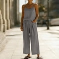 thumbnail image 2 of Women's Soft Cotton Jersey Knit Loungewear Set, Loose Relaxed Fit with Elastic Waistband, Lightweight Breathable Two Piece Matching Top and Shorts, Casual Summer Outfit | TruHer,Gray M, 2 of 7