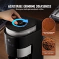 thumbnail image 3 of Programmable Coffee Maker with Grinder,brews 8 cups,features 24-hour timer,reusable filter,perfect for home,office,or restaurant use., 3 of 6