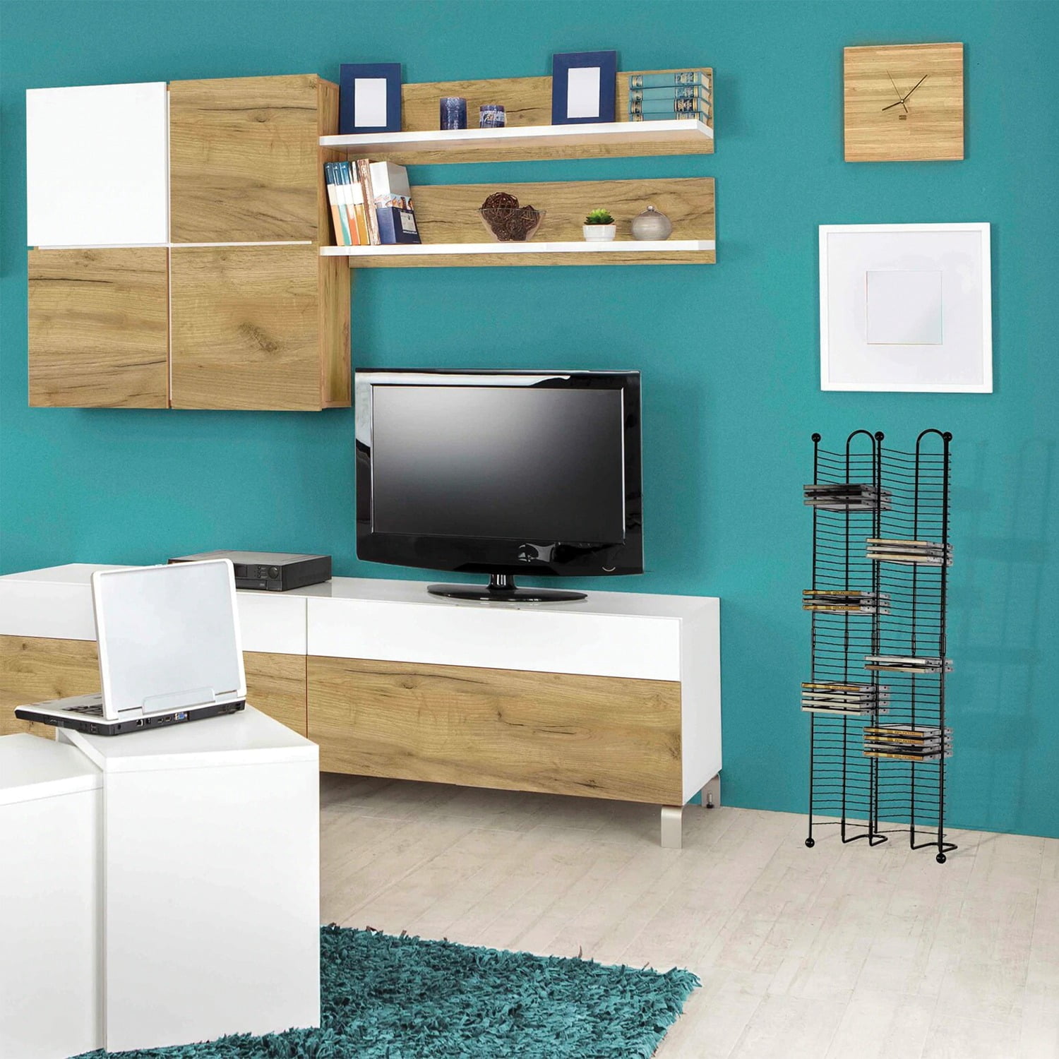 Atlantic 33" 100-CD Media Storage Rack Tower