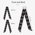 thumbnail image 2 of Firefighter Firefighting Flag Us Head Scarf Hair Neck Scarves For Women Purse Bag Scarfs Handbags Long Headscarf, 2 of 7