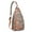 Rose-gold-3, variant on Boho Mandala Sling Backpack&nbsp;- Ethnic Tribal Print Crossbody Bag, Lightweight Geometric Pattern Pack for Travel & Daily Commute