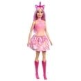 thumbnail image 3 of Muñeca Barbie Fantasía Unicornio Falda de Ensueño Rosa, 3 of 4