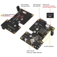 thumbnail image 2 of SSD Geekworm X1012 PCIe a M.2 HAT Key-M NVMe y protector POE para Raspberry Pi 5 de 2 GB/4 GB/8 GB/16 GB, compatible con SSD M.2 2230/2242/2260/2280, 2 of 8