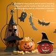 thumbnail image 2 of Adorno De Halloween Led De Madera Dibujos Animados Calabaza Linterna Fantasma Fantasmas Suaves Decoración De Calabaza Segura Para Bar Interior De Halloween Sweethay HA012774-00, 2 of 7