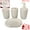 Beige | 4Pcs, variant on Djiypn Bathroom Accessories Set, 4 Pcs Plastic Bathroom Accessory Set, Soap Dispenser, Toothbrush Holder, Cup,Soap Dish, Bathroom Sink Set for Modern Home Décor