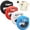 Black Blue White Red, variant on FERSWE Apple Airtag Holder for Kids, 2 Pack Silicone Airtag Case with Safety Pins, GPS Tracker Case for Children, Elderly, Hidden Inside Clothes, Shoe, Backpack