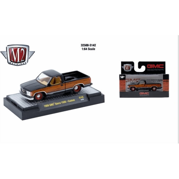 M2 Machines Autothentics Rel S142 1:64 1989 Gmc Sierra 1500 Custom