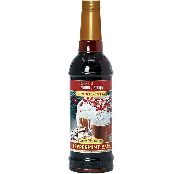 Jordan's Skinny Syrups - Sugar Free Peppermint Bark Syrup, 750ml