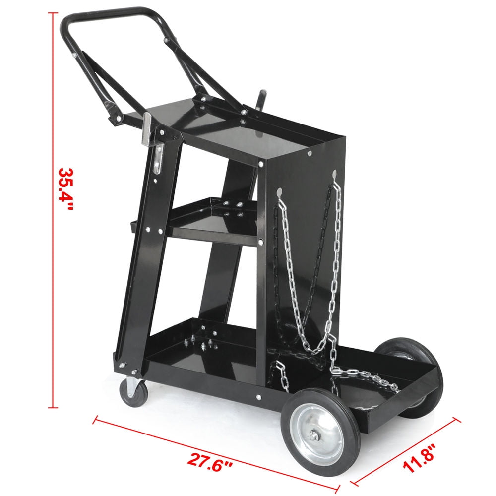 Kepooman Welding Cart Without Drawers, 78 X 38 X 22", Black Kepooman Welding Cart Without Drawers, 78 X 38 X 22", Black