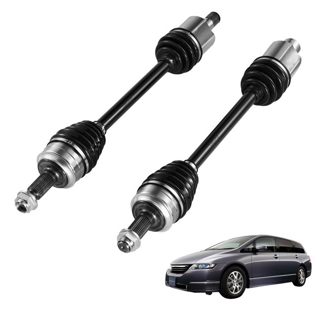 VEVOR CV Axle Shaft Assembly, 2 Pieces Front Left & Right (Driver and Passenger Side), Automotive Replacement CV Joint Axles Pair Compatible with 2005-2006 Honda Odyssey