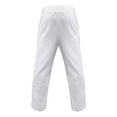 thumbnail image 5 of YLSDY Mens Lounge Linen Pants Straight Leg Casual Baggy Yoga Lightweight Drawstring Slacks with Pockets White XXL, 5 of 9