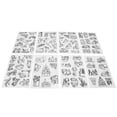 thumbnail image 2 of Papel de arte retráctil 8 piezas láminas termorretráctiles Bling Bling, 2 of 12