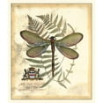 thumbnail image 2 of Vision Studio 15x17 Gold Ornate Wood Framed with Double Matting Museum Art Print Titled - Regal Dragonfly II, 2 of 4
