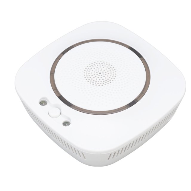 Alarma de humo de fuego inteligente, alarma de humo de fuego inteligente Detector de humo Wi Fi Detector de humo inteligente Salida de alta intensidad