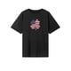 thumbnail image 1 of Camiseta para mujer de verano simple trajes ropa cuello redondo camiseta para ir de compras caminar SG, 1 of 7