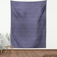 thumbnail image 4 of Purple Fabric by the Yard, Abstract Little Repeating Spring Romantic Soft Flying Butterflies Pattern, Decorative Upholstery Fabric for Sofas and Home Accents, Quartz Lilac and Aqua by Ambesonne, 4 of 5