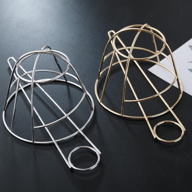 Soportes para moño BLESIY jaula para el cabellero en apariencia de U joyería para el cabello