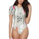 thumbnail image 1 of Balery Happy Easter Body de cuello redondo de manga corta para mujer Tops de manga corta Tops básicos-Medium, 1 of 7