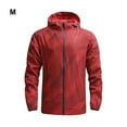 thumbnail image 3 of Sonducket Chaqueta ligera y transpirable con capucha para campeones de ciclismo, abrigo de motocicleta a prueba de viento Abrigos y chamarras rojo m, 3 of 6