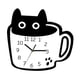 thumbnail image 2 of Reloj de pared decorativo para hogar, bonito reloj colgante silencioso que no hace para dormitorio, tienda, interior, aula, oficina, 2 of 9
