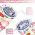 thumbnail image 5 of 40 oz Strawberry Bow Cup with Handle Vacuum Insulated Water Bottle Gift for Travel Commuting, 5 of 7