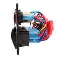 thumbnail image 3 of ón Marino Del Coche RV Barco 8 Gang LED Azul Interruptor De Balancín Panel Dual USB Voltímetro DYNWAVEMX Interruptor del panel del coche, 3 of 6