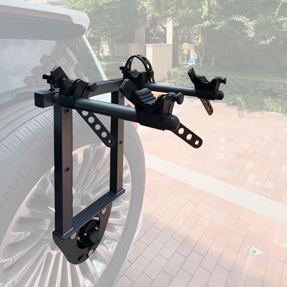 Spare Tire Mount Bike Rack Hold 2 Bikes For Jeep Gladiator SUV