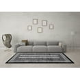 thumbnail image 3 of Ahgly Company Indoor Rectangle Abstract Gray Modern Area Rugs, 2' x 5', 3 of 4