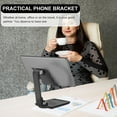 thumbnail image 6 of Raindrops Tablet Phone Cell Stand Cellphone Laptop for Desk Telephone Black, 6 of 8