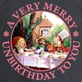 thumbnail image 3 of CafePress - A Very Merry Unbirthday To You Long Sleeve Dark T - Long Sleeve Dark T-Shirt, 3 of 4