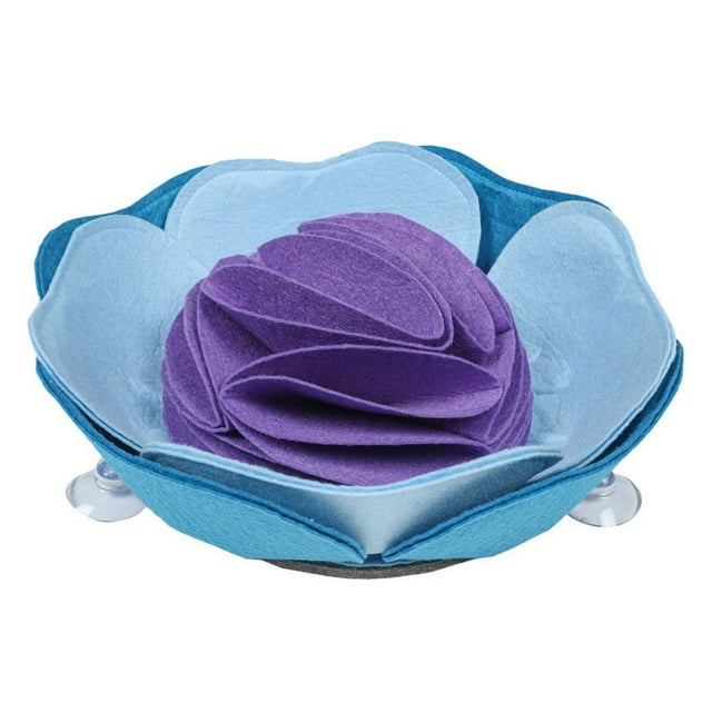 Pet Slow Feeding Pad Flower Shaped Pet Snuffle Mat for Dogs Nosework Sniffing Bowl Interactive Feed Sniffing P