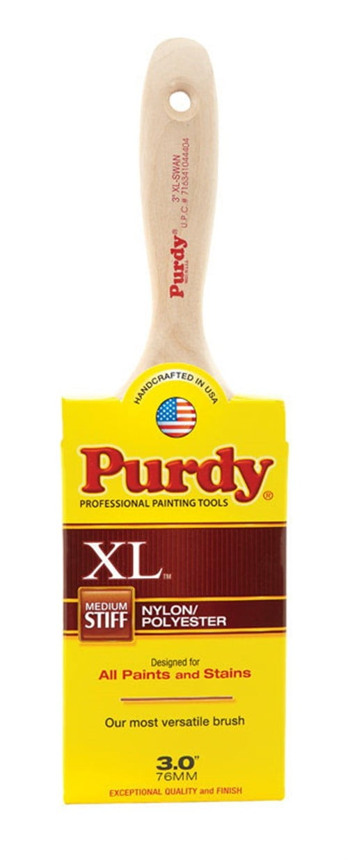 Purdy XL Swan 3 in. W Flat Paint Brush