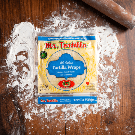 MR. TORTILLA 60 CALORIE TORTILLA WRAPS 8 COUNT