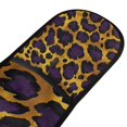 thumbnail image 4 of Yayeee Double Oven Mitt Kitchen Heat Resistant Baking 35" x7" Quilted Glove, Purple Leopard Print, 4 of 6