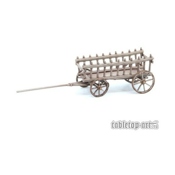 Tabletop Art Big Ladder Wagon New