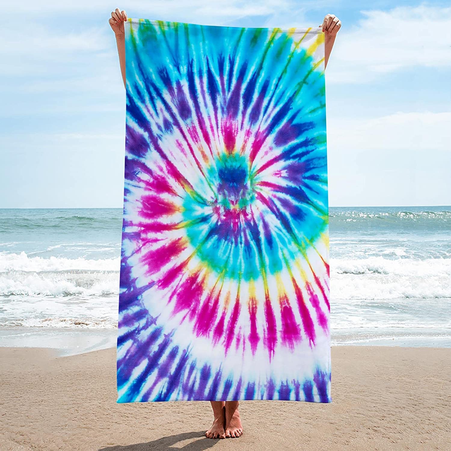Tie Dye Towel atelieryuwa.ciao.jp