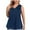 Dark Blue, variant on Plus Size Womens Tanl Top L-5XL Flowy Sleeveless V Neck Tanks Summer Casual Daily Tops for Women