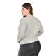 thumbnail image 3 of Suéter Roman Fashion Efecto Metalico Talla Extra Plateado 40, 3 of 6