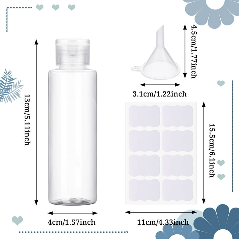 Tiny Squeeze Bottles, Pack of 3