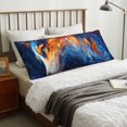 thumbnail image 4 of Fotbe Galactic Dog Swirls Art Funda para Almohada Corporal con Diseño, Funda de Microfibra Ultrasuave de 20x54 Pulgadas, Ropa de Cama Elegante, 4 of 7