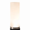 thumbnail image 4 of Tambo Cylindro 18" Petite Accent Table Lamp - Black Oak/Satin Nickel, 4 of 8
