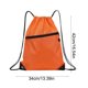 thumbnail image 3 of Mochila con cordón Bolsa deportiva de gimnasio Gran capacidad Plegable Ligera Plegable para natación Bolsa de playa Bolsa de nylon Diseño personalizable Uso versátil, 3 of 6