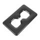 thumbnail image 5 of Cubierta Del Marco Del Portavasos Del Reposabrazos Trasero Del Coche, Ajuste De La Decoración Del Panel De La Taza Del Agua Del Asiento Trasero Del Patrón De Fibra De Carbono Para Outlander 2023, 5 of 5