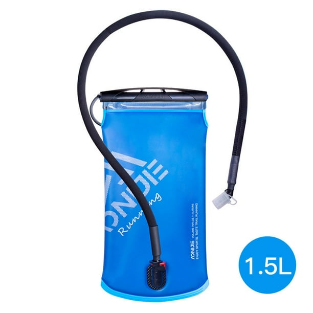 Depósito de hidratación de vejiga de agua Bolsa de vejiga de almacenamiento de agua a prueba de para senderismo Camping Correr Ciclismo 15 litros Macarena Bolsas de vejiga al aire libre