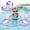 Purple, variant on Handheld Swimming Training Float 2 Pack EVA Water Fitness Floating Board Swim Aid for Pool Training Water Exercise