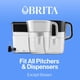 thumbnail image 3 of Filtro de Repuesto Brita Blanco Longlast Estándar 1 Caja x 4 Piezas, 3 of 10