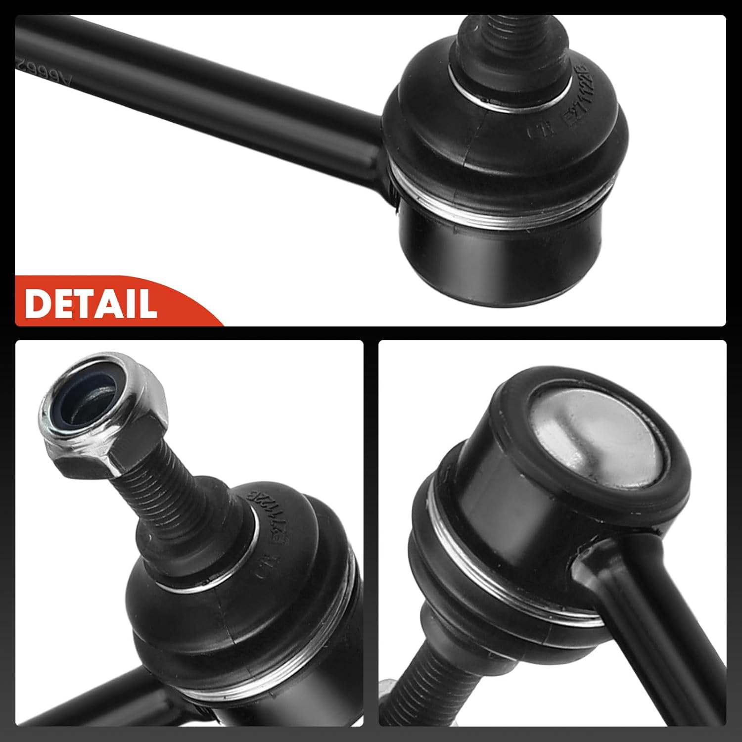 A-Premium 2x Rear Sway Bar Links Stabilizer Bar Links, Compatible with Chevrolet Impala, Impala Limited, Monte Carlo & Hyundai Sonata, XG300, XG350 & Kia & Buick & Oldsmobile & Pontiac, K6662