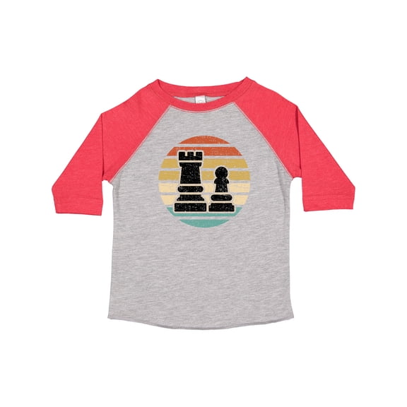 Inktastic Chess Player Retro Sunset Boys or Girls Toddler T-Shirt