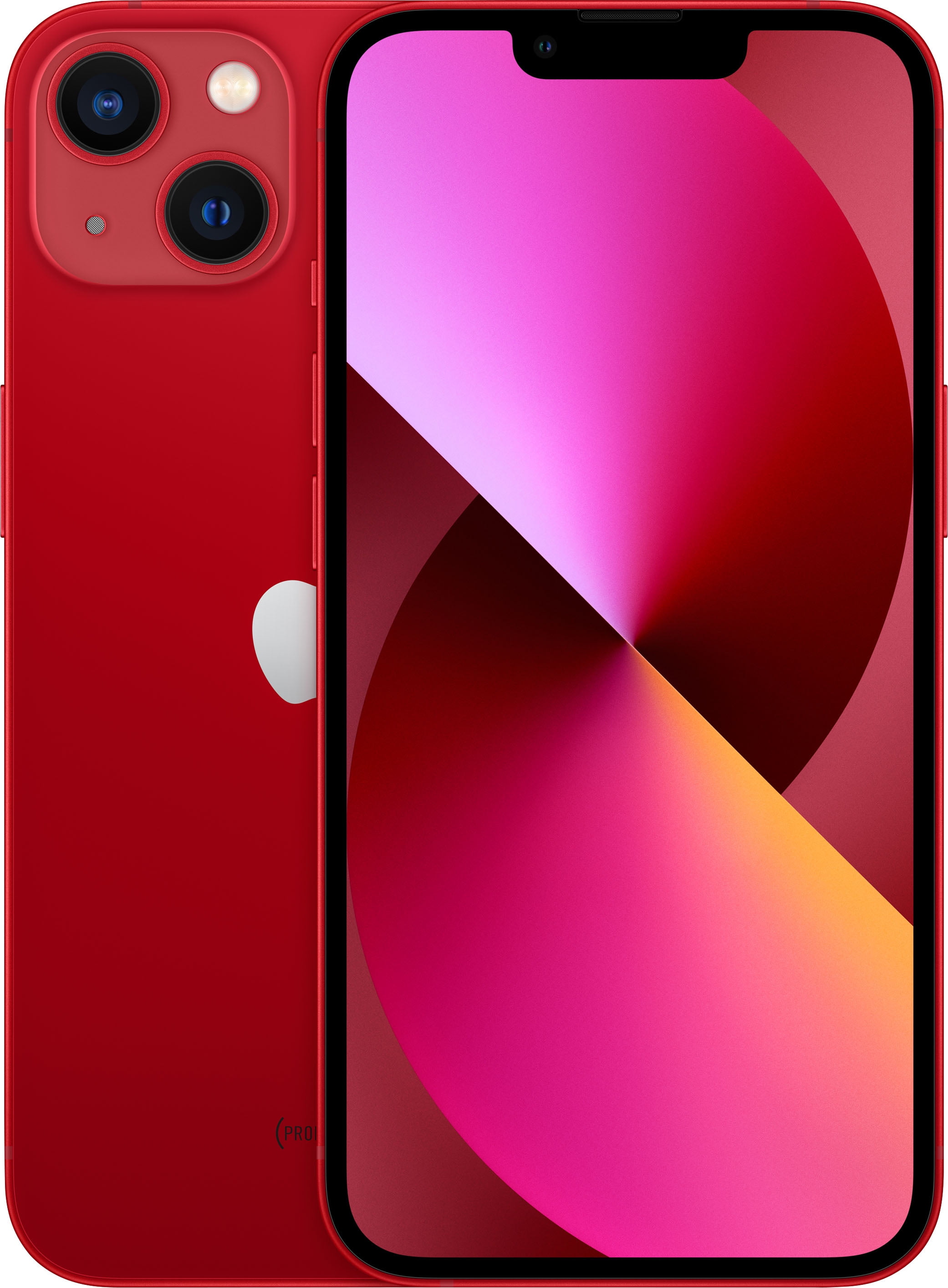 Restored Apple iPhone 13 128GB Red (Unlocked) - MLMQ3LL/A (Refurbished)